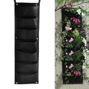 2pcs Green Plants Grow Bag Planter Vertical Garden Vegetable Wall Planting Pouch