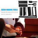 10pcs/set DIY Sushi Roller Bazooka Rice Meat Vegetables Roll Mold Kitchen Gadget