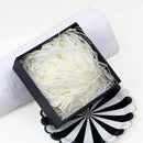 White Lafite Grass Shredded Paper Filament Gift Box Filler Decorative Packa