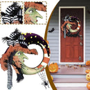 Halloween Moon Maple Leaf Door Wreath Garland Outdoor Yard Home Party Decor #