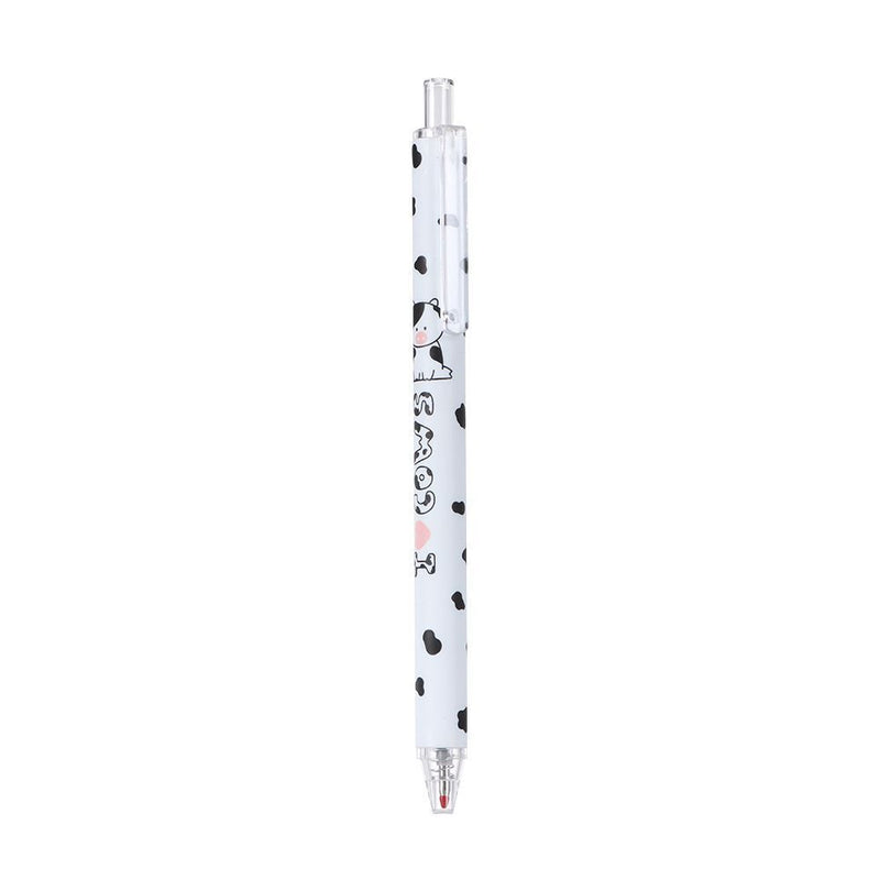 Writing Pen 0.5mm I love Milk Stationery Cows Pattern Gel Pen Office School