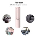 Hair Remover Lint Roller Fur Clothes Cleaning Sticky Dust Brush (Pink) Newly