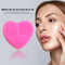 Silicone Makeup Brush Cleaner Scrubber Board Pad Heart-shaped Make Up Clean
