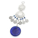 Turkish Blue Eyes Wind Chimes Wall Hanging Ornament Garden Home Decor (A) Newly