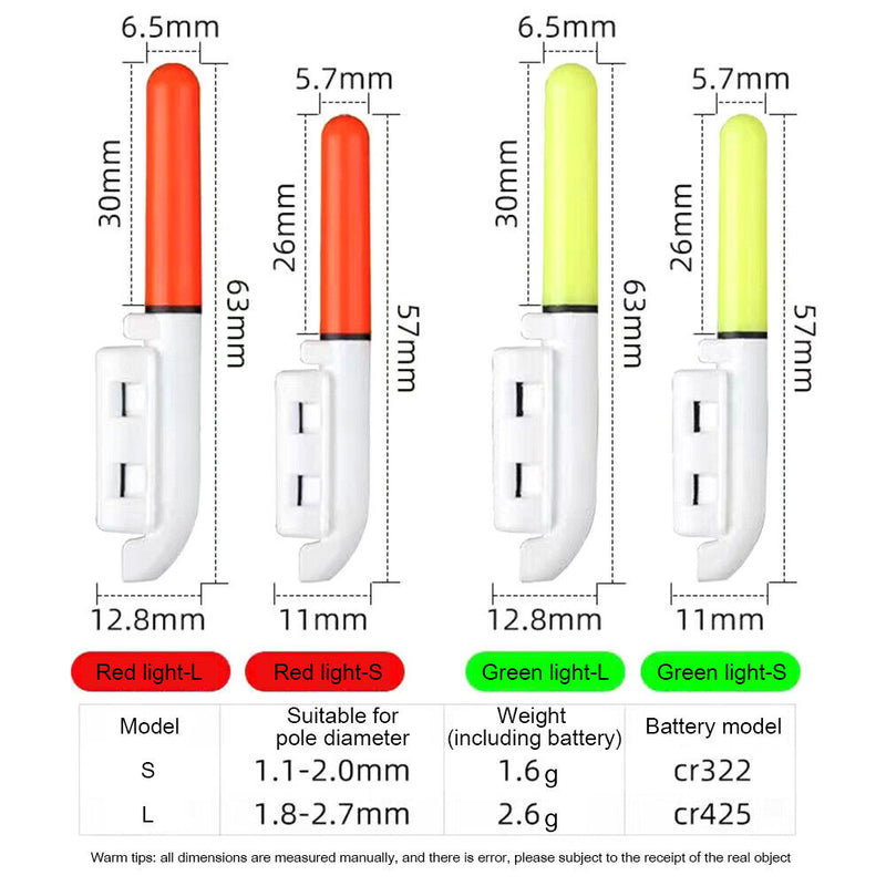 #A Sea Rod Lights Fish Bite Alarms Indicator Tools Night Fishing Tackle Supply