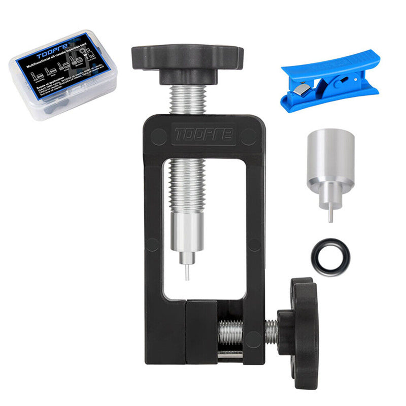 TOOPRE Bicycle Oil Needle Installation Tool Disc Brake Hose Cutter (Black) Newly