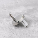 Chrome Toilet Seat Hinge Toilet Linker Fittings Screws Replacement Hinges