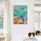 Dragonfly in Flower Oil Paint By Number DIY Handpainted on Canvas Wall Art
