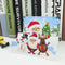 Santa Claus 5D DIY Special Shape Part Drill Diamond Greeting Card (HK204)