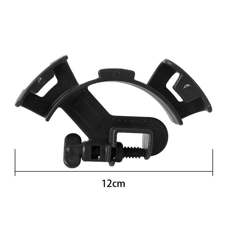 Fish Tank Water Change Fixing Clamp Aquarium Filtration Hose Clip (Black) Newly