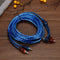 10x5M 2 RCA to 2 RCA Plug Car Audio System Amplifier Braided Copper Cable