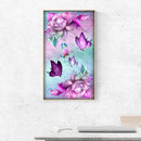 5D Full Drill Diamond Painting Flower Butterfly Cross Stitch Kits (hg345)