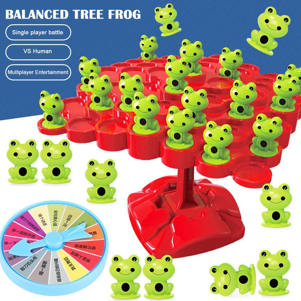 Balanced Tree Frog Frog Balance Counting Toys Frog Balance Board Game Gift`