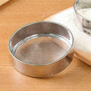 1Pcs Steel Flour Sifting Sifter Sieve Strainer Cak Kitchen F7Z4 Baking K0P9 C2I3