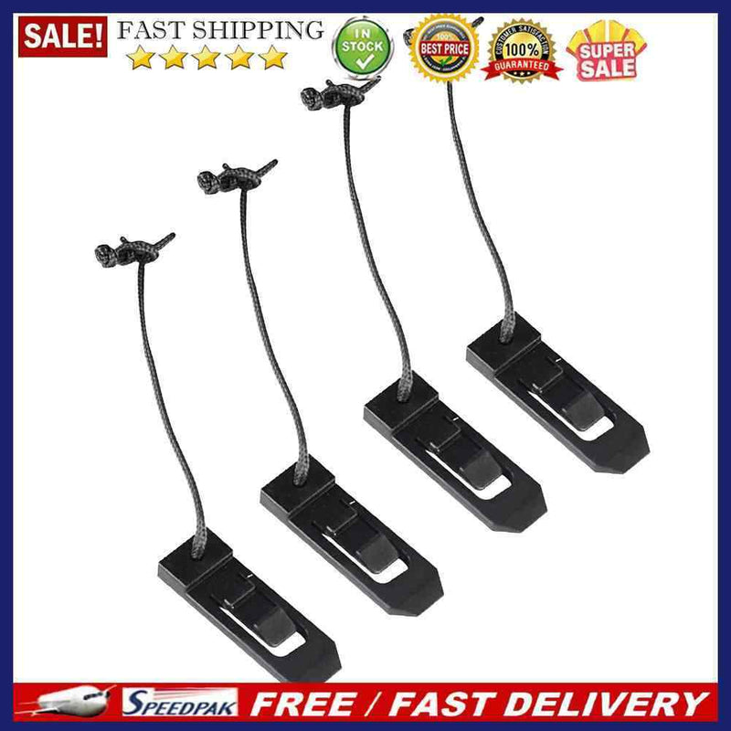 1/2/4/6pcs Longboard Surfing Fins Clip Nylon Kayak Paddle Rowing Boats Fittin