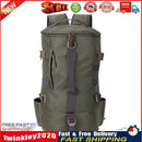 Large Fishing Tackle Backpack Cylindrical Fishing Gear Bags (Army Green) Newly
