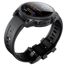 26mm Silicone Strap for Garmin Fenix 7X/6X/5X/5X Plus/3 Sport Watch (Black)