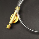 Outdoor Camping Hiking Gas Stove Refill Adapter for Flat Cylinder Tank (A) Newly