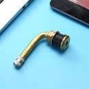 Universal TR570C Brass Truck Wheel Tubeless Tire Valve Stem Snap-in 90 Bend
