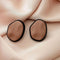Women Round Women Gift Enamel Earring Geometric Stud Earrings Earrings Jewelry
