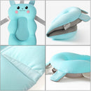 Non-Slip Support Mat Baby Shower Bath Tub Pad Pillow Bathtub Seat Bath Cushion