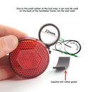 Road Bicycle Front Rear Reflective Warning Light Night Riding Safety Reflector
