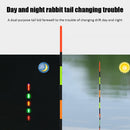 Smart Luminous Float Tail Sensor Color Change Electric Fishing Float (10) Newly