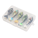 9.5cm 16.9g Propeller Popper Fish Bait VMC Hooks Rotate Tail Fishing Lure