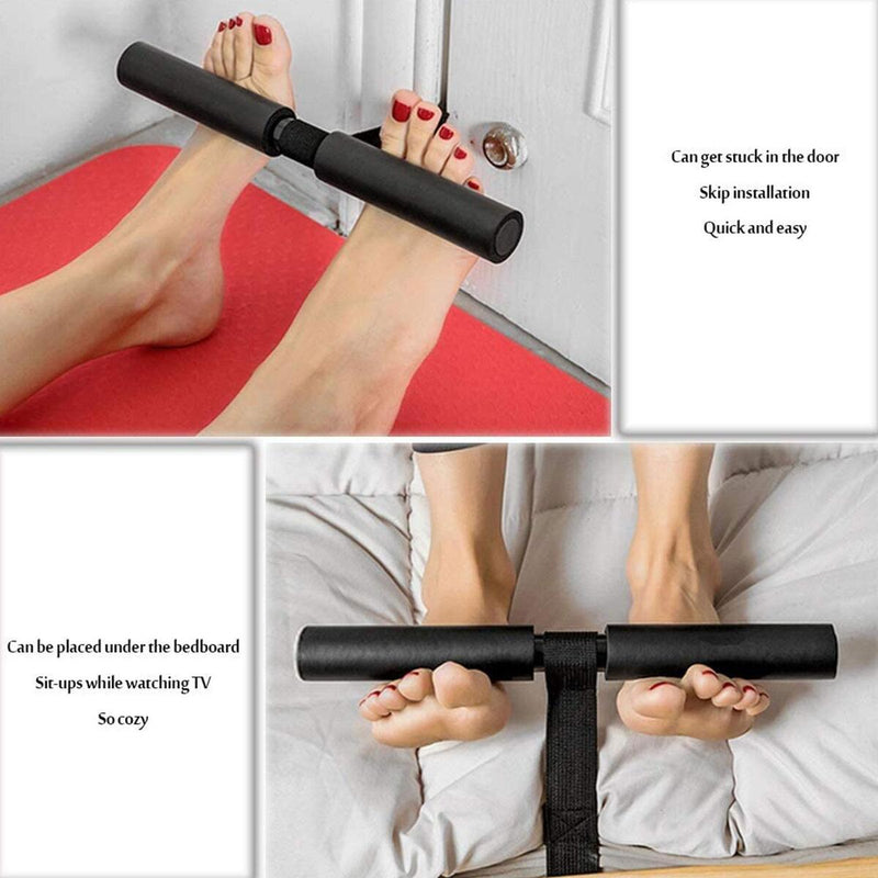 Sit Up Bar Sit Up Door Assistant Device Abdominal Core Workout Exercise Equip: