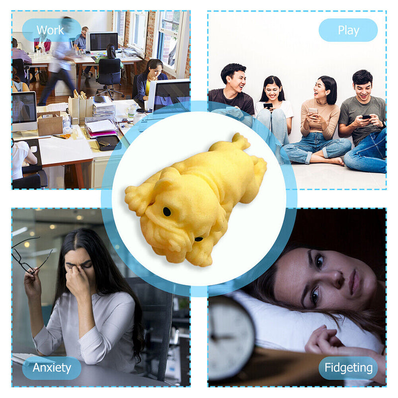 Squeeze Ball Puzzle Stress Reliever Simulation Soft Dog Children Holiday Gift