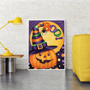 Diamond Painting Halloween Pumpkin Full Round Drill Picture of Rhinestone K