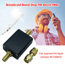 Band Stop Filter Radio Accessories 88-108MHz FM Transmission Block Band Filter