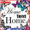 5D DIY Full Drill Diamond Painting Butterfly Home Cross Stitch Embroidery Mosaic