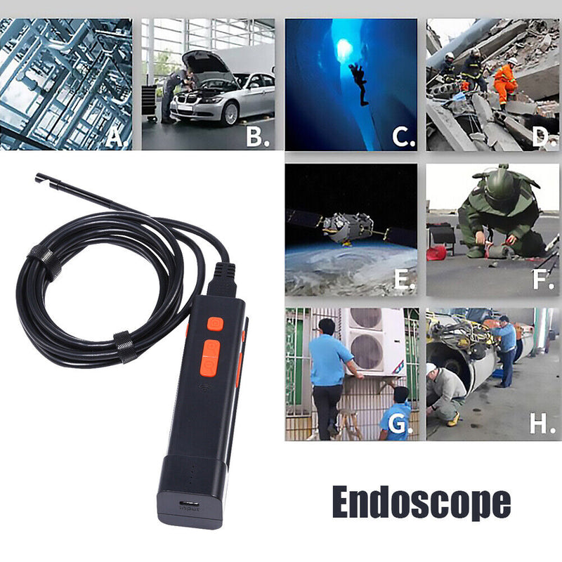 #A Endoscope Camera USB Interface ABS Endoscope with Articulation for Motor