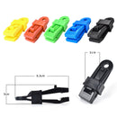 10pcs Outdoor Camping Large Awning Canopy Pull Point Hook Buckle Tent Barb Clips