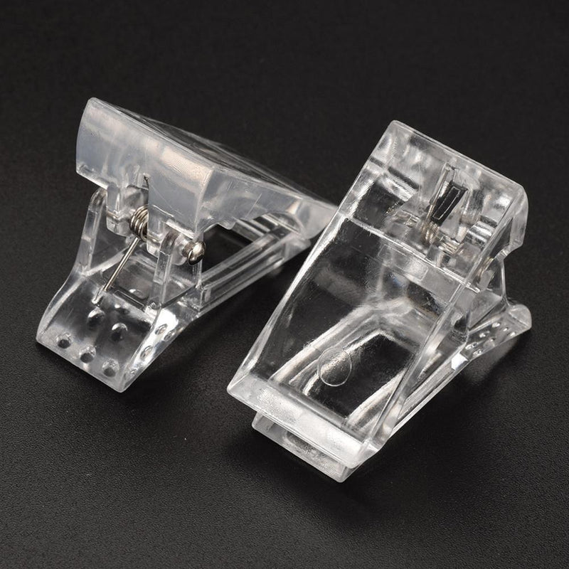 Ecotrump 10pcs Quick Build Plastic Nailtips Clip for Finger Lift