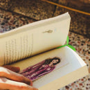 Silicone Bookmark Green Grass Sprout Buds Indentifier Page Marker Books U A T6X4