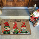 Christmas Floor Mat Tree Letter Non Slip Entrance Carpet (PJ210815-A001) Newly