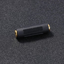3.5mm Female to 3.5 mm Female Connector F/F Stereo Audio Coupler Adapter  Newly