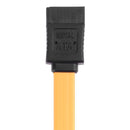 40cm SATA HDD Hard Drive Optical Drive Double Chip Data Cable with Buckle