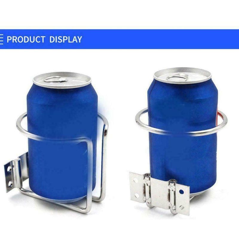 Steel Boat Ring Cup Drink Holder Fit For Yacht Truck RV CamperN Car EW J7U2