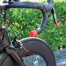 MTB Road Bike Brake Shifter Lever Cover Brake Handle Lever Sleeve (Red)