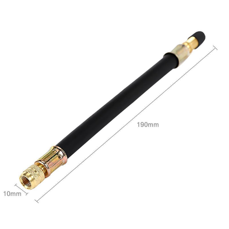 Flexible Hose Car Wheel Valve Stem Tire Valve Extension with Cap (190mm) Newly