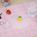 Silicone Heat-resistant Dust-proof Cup Lid Universal Bowl Cover (Pineapple)