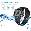Silicone Watch Band Wrist Strap with Tools for Garmin Swim Watch Accessories
