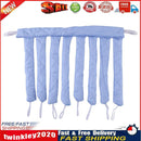 Heatless Spiral Curlers Sleeping Headband Hair Curler Hair Styling (Blue) Newly