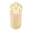 Retro Cylindrical Sealing Wax Brass Envelope Stamp Customs Accessories (D) Newly