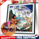 Beauty Girl 5D DIY Diamond Painting Embroidery Needlework Cross Stitch Gift