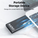 MAIWO K1642S USB 3.0 to mSATA SSD Box 5Gbps Solid-State Drive Mobile Enclosure