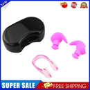 Soft Silicone Swimming Earplugs Nose Clip Comfortable Diving Surfing Nose C